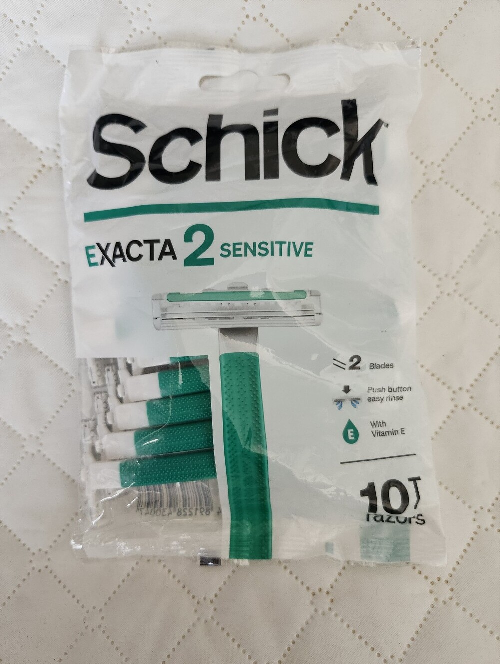 Schick Exacta 2 Sensitive Disposable Razors - Green